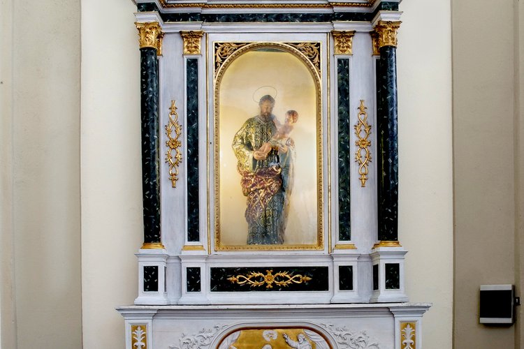 Altare di San Giuseppe, sec. XIX