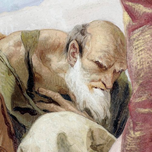 Giambattista Tiepolo, Assunta, 1759, particolare