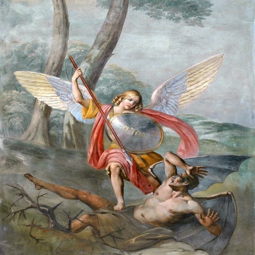 Sebastiano Santi, San Michele arcangelo, 1846-1847, Chiesa vecchia di San Michele, Cervignano
