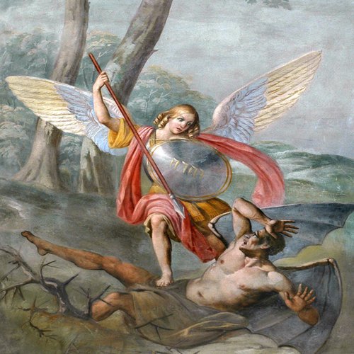 Sebastiano Santi, San Michele arcangelo, 1846-1847, Chiesa vecchia di San Michele, Cervignano