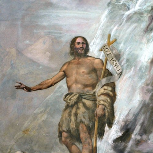 Sebastiano Santi, San Giovanni Battista, 1846-1847, Chiesa vecchia di San Michele, Cervignano