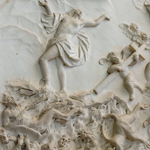 Paliotto dell'Immacolata Concezione, particolare