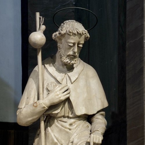 San Rocco, Altare maggiore chiesa di San Lorenzo, Varmo