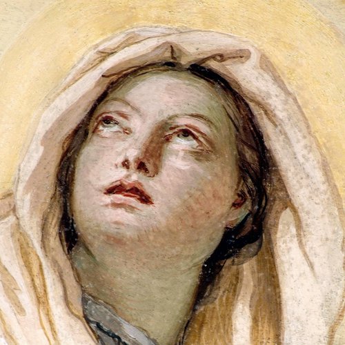 Giambattista Tiepolo, Assunta, 1759, particolare