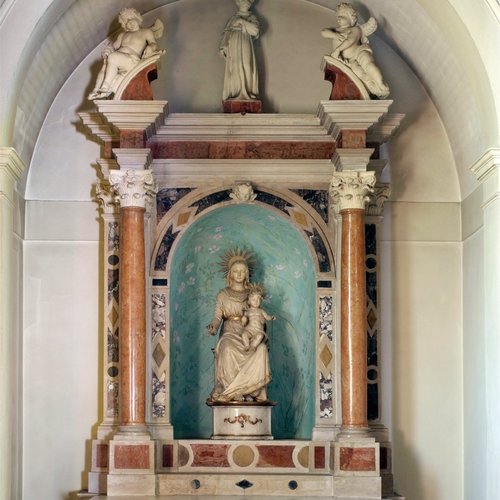 Altare della Madonna del Rosario, sec. XVIII