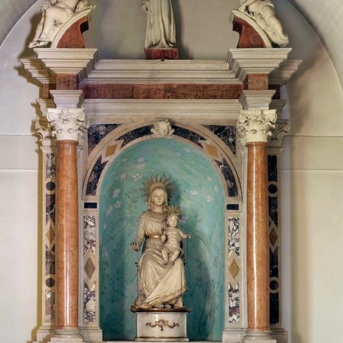 Altare della Madonna del Rosario, sec. XVIII