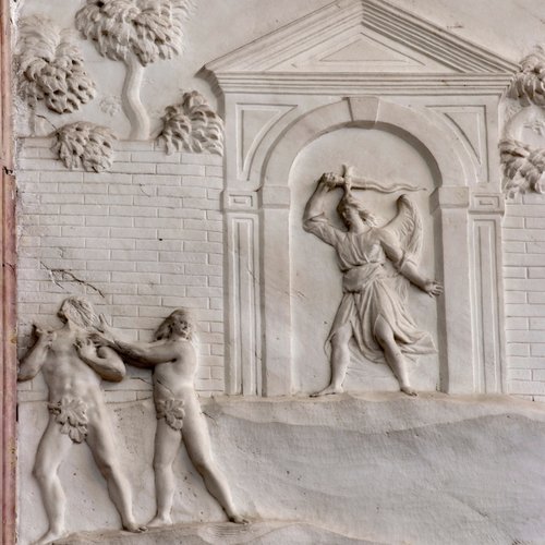 Paliotto dell'Immacolata Concezione, particolare