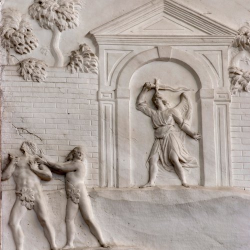 Paliotto dell'Immacolata Concezione, particolare