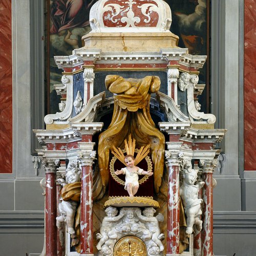 Chiesa della Santissima Trinità, Mortegliano, Altare Maggiore