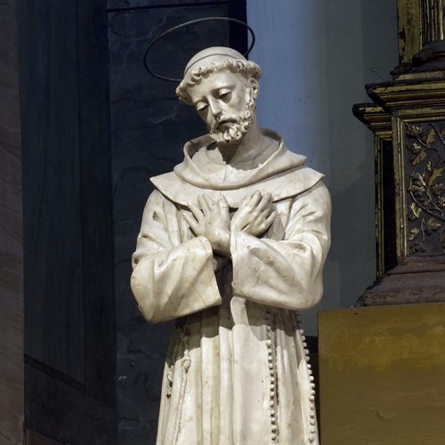 San Francesco, Altare maggiore chiesa di San Lorenzo, Varmo