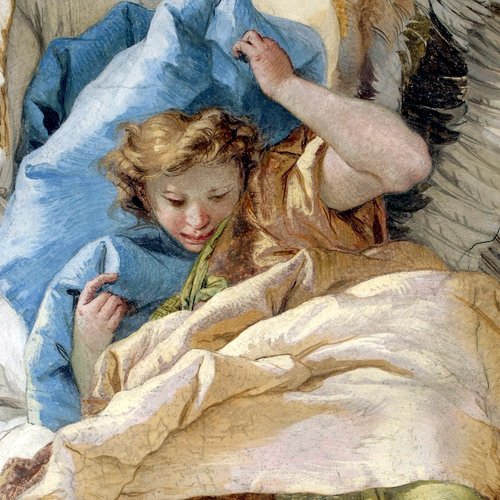 Giambattista Tiepolo, Assunta, 1759, particolare