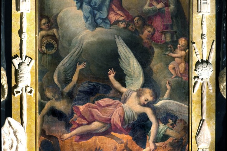 P. Venier, La beata Vergine e le anime purganti