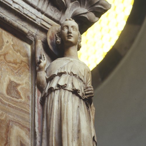 Chiesa della Beata Vergine del Carmine, arca del Beato Odorico da Pordenone, particolare