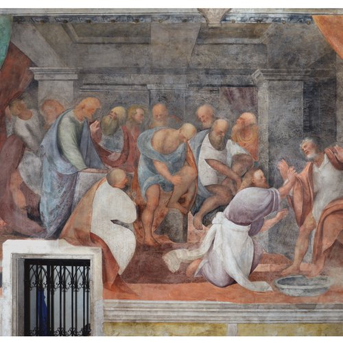 La Lavanda dei piedi, Chiesa di Sant'Antonio Abate a San Daniele del Friuli