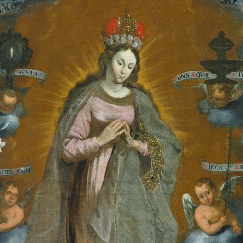 Ignoto pittore autriaco, l'Immacolata, Chiesa vecchia di San Michele, Cervignano