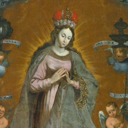 Ignoto pittore autriaco, l'Immacolata, Chiesa vecchia di San Michele, Cervignano