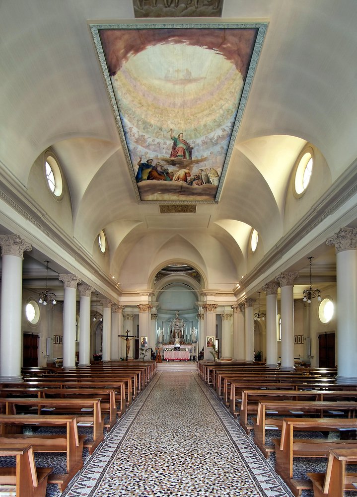 La chiesa di Ognissanti, parrocchiale di Bagnarola