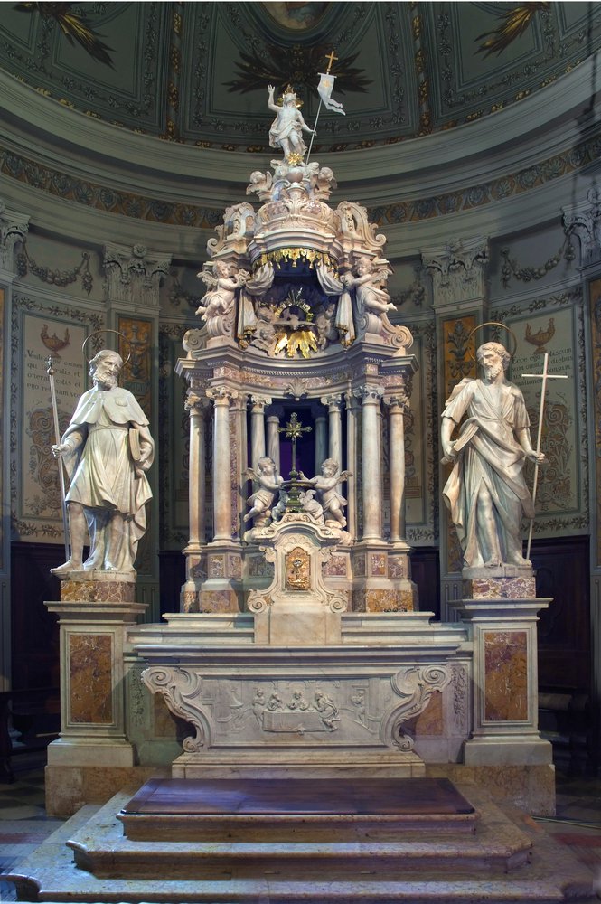 S. Pariotti, Altare maggiore, 1738