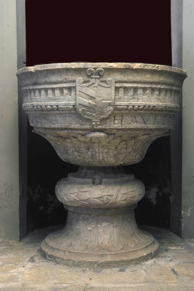 Il battistero, chiesa di San Lorenzo, Varmo, 1541