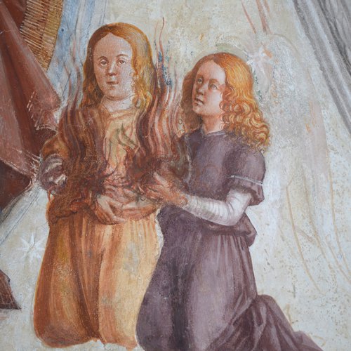 Catino Absidale, particolare, Chiesa di Sant'Antonio Abate, San Daniele del Friuli