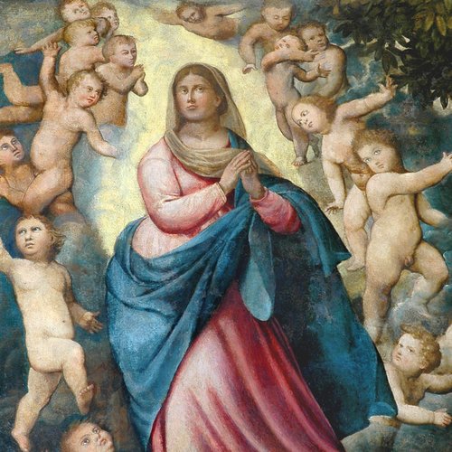 Scuola di Pomponio Amalteo: L'Assunta, sec. XVI, cappella del S.Rosario