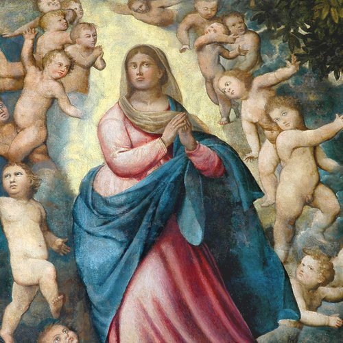 Scuola di Pomponio Amalteo: L'Assunta, sec. XVI, cappella del S.Rosario