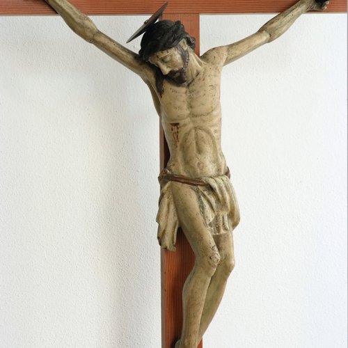 Crocifisso, sec. XVI (?), particolare