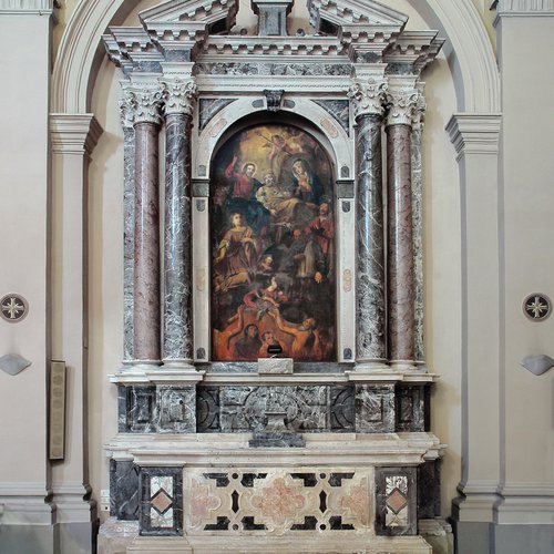 Chiesa della Santissima Trinità, Mortegliano, Altare di San Giuseppe