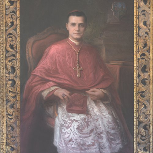 G. Moro, ritratto di mons. GB Leone Nigris, 1940, olio su tela.