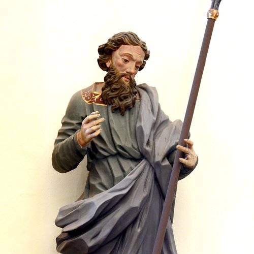 Apostolo, statua lignea, XVII sec.
