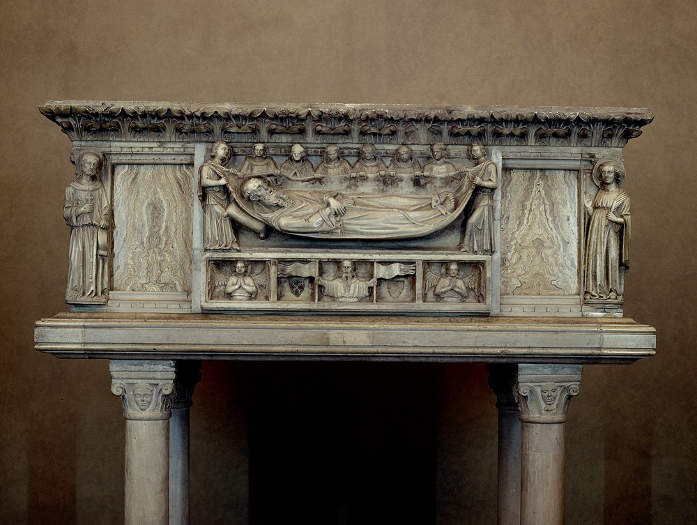 Chiesa della Beata Vergine del Carmine, arca del Beato Odorico da Pordenone, Filippo De Sanctis, 1332