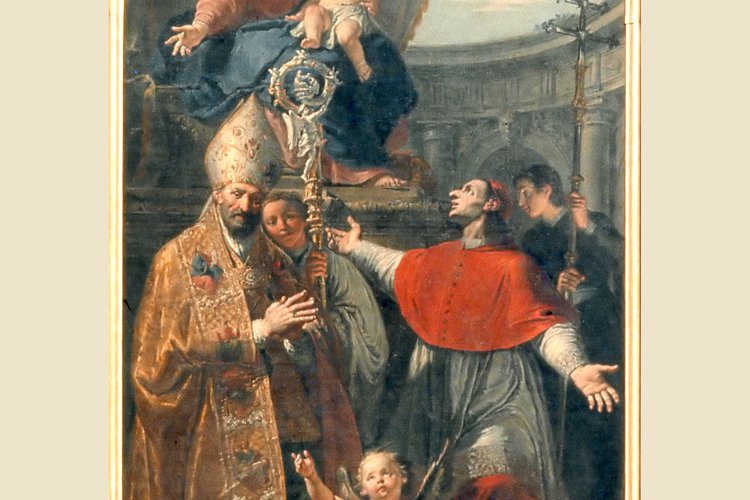 Francesco Fontebasso, Madonna con Bambino ei Ss. Martino e Carlo Borromeo, 1762-64