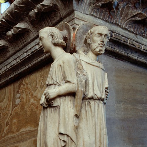Chiesa della Beata Vergine del Carmine, arca del Beato Odorico da Pordenone, particolare