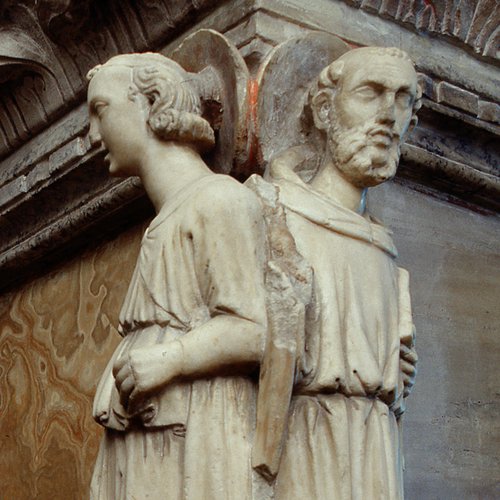 Chiesa della Beata Vergine del Carmine, arca del Beato Odorico da Pordenone, particolare