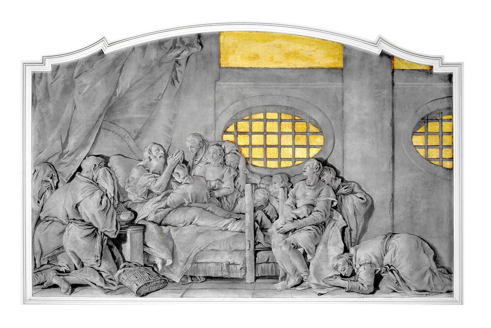 Giandomenico Tiepolo, Giacobbe morente benedice i figli di Giuseppe, 1759