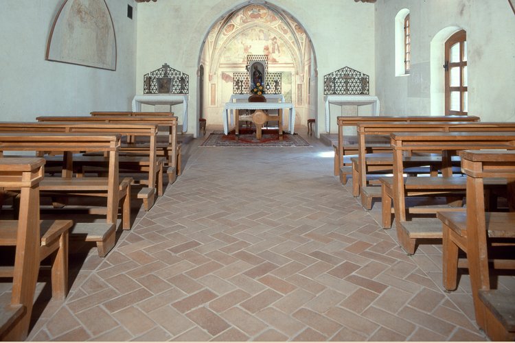 Interno. Chiesa di Santa Maria già a Bevazzana