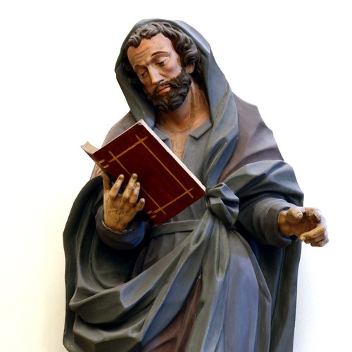 Apostolo, statua lignea, XVII sec.