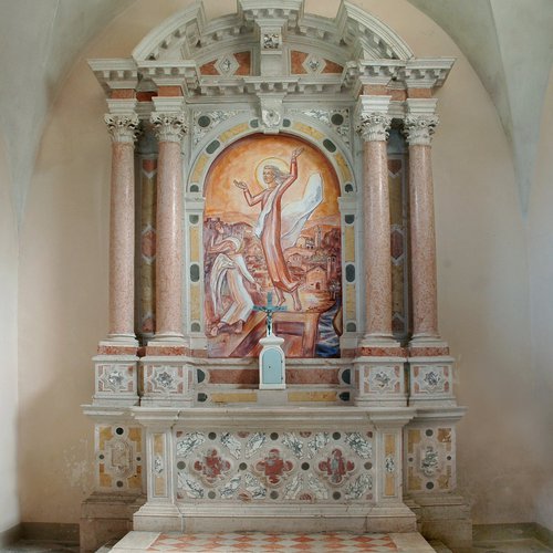 Chiesa di san Rocco, altare Maggiore, Polcenigo