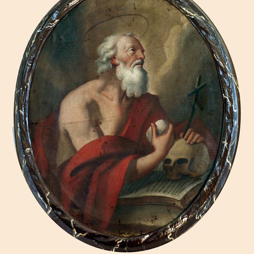 Presbiterio, decorazione ovale