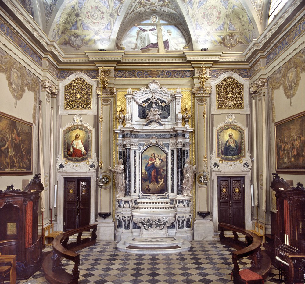 Interno della Cappella, sec. XVIII