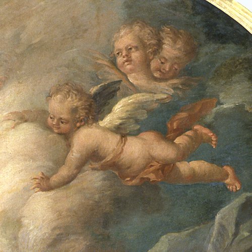 Chiesa della Beata Vergine del Carmine, le stimmate di San Francesco, Pietro Venier, sec. XVIII