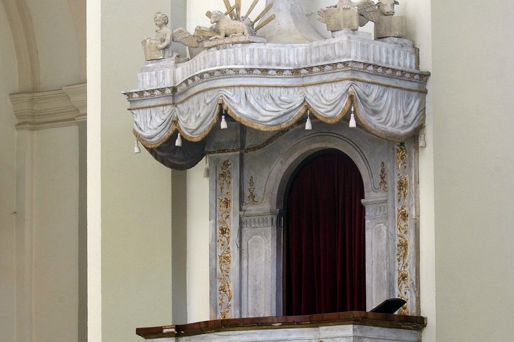 Il pulpito ottocentesco