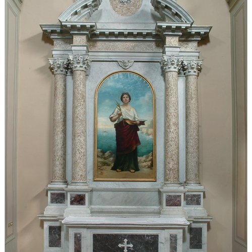 Henrika Šantel, Santa Lucia, 1901, Chiesa vecchia di San Michele, Cervignano