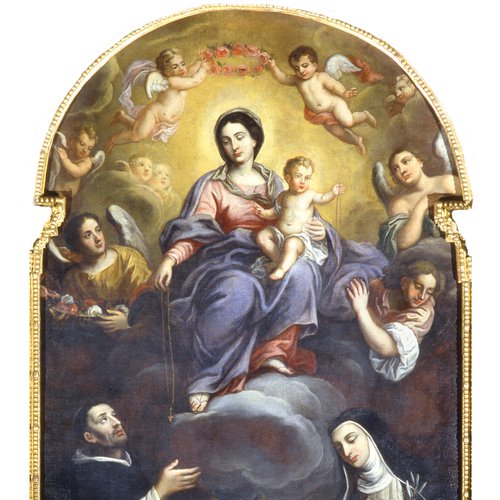 Pietro Bainville, Madonna del S.Rosario, sec. XVIII