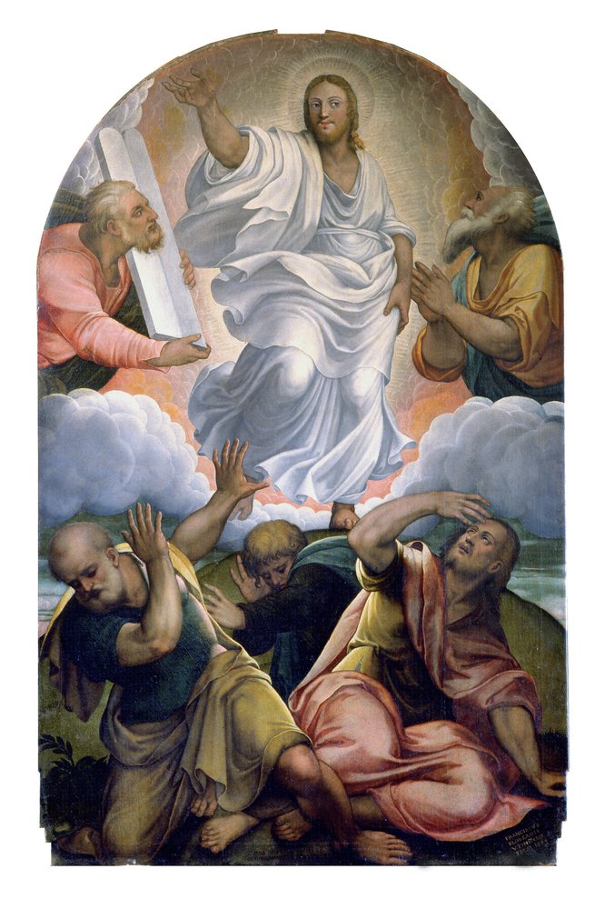 Francesco Floreani, la Trasfigurazione di Nostro Signore, 1584