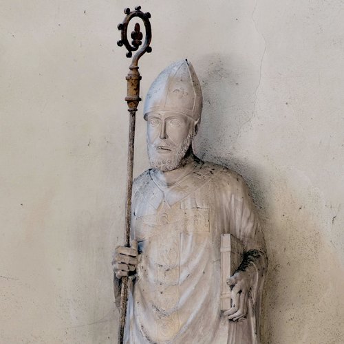Statua di Sant'Ermacora, Monumento funebre del Patriarca Nicolò Donato, 1513 ca.