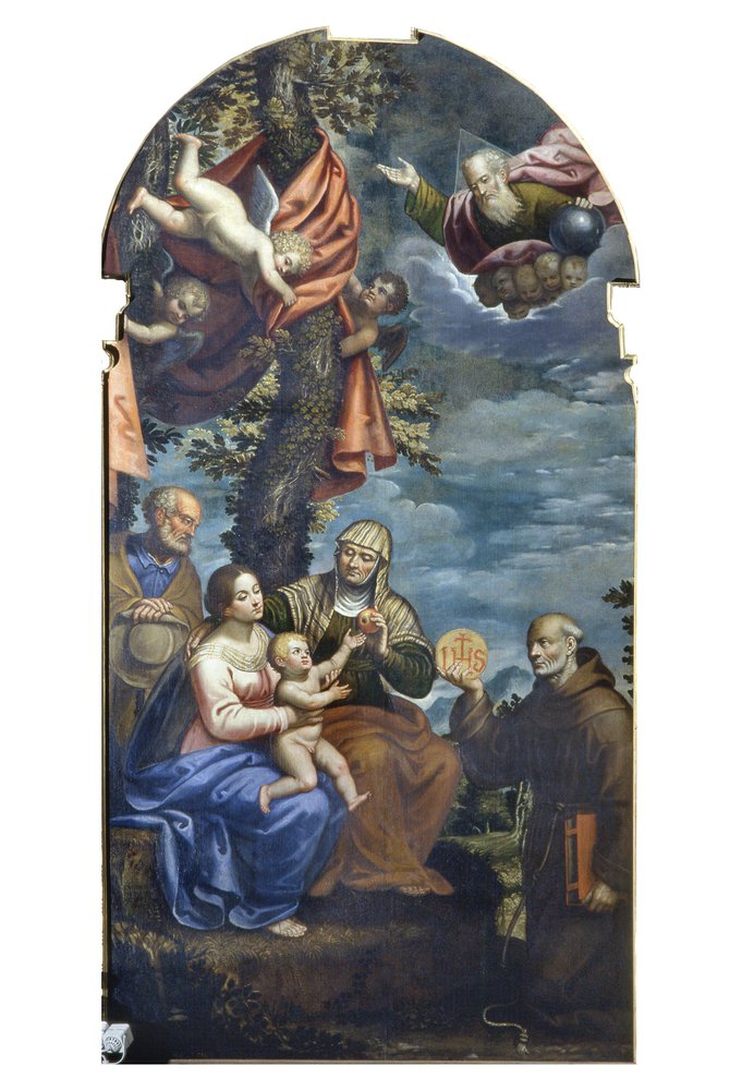 Eugenio Pini: La Sacra Famiglia, 1645