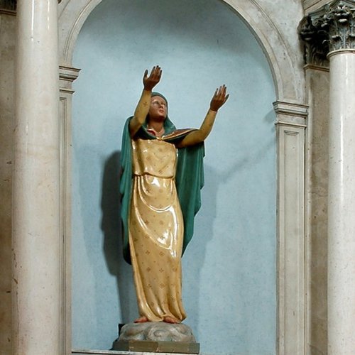 Ferdinando Perathoner, Madonna Assunta - Altare della Madonna Assunta, 1912, Chiesa vecchia di San Michele, Cervignano