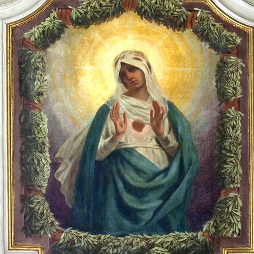 B. Biaggetti, Sacro cuore di Maria