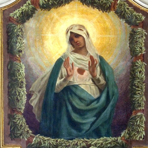 B. Biaggetti, Sacro cuore di Maria